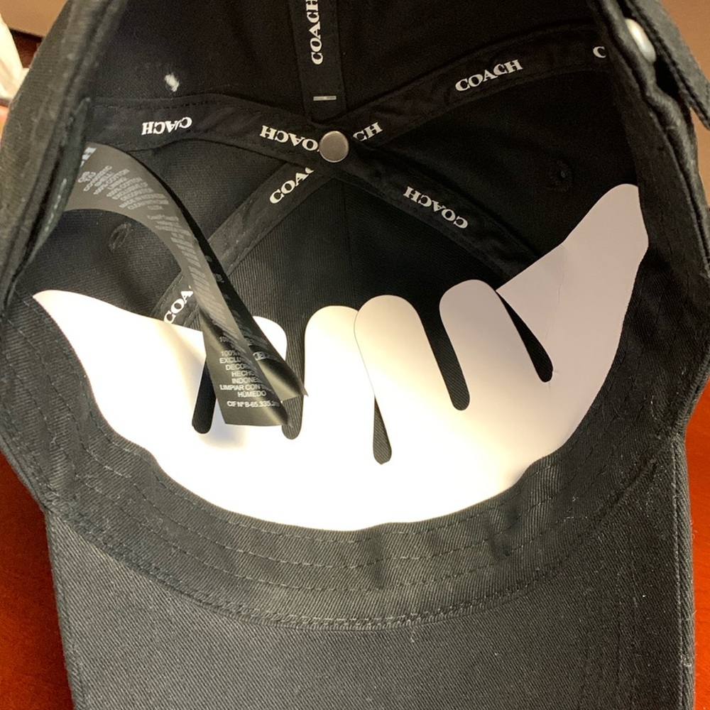COACH 🧢 EMBROIDERED BASEBALL SPORT RED BALLER HAT CAP 🧢 UNISEX - Picture 5 of 10